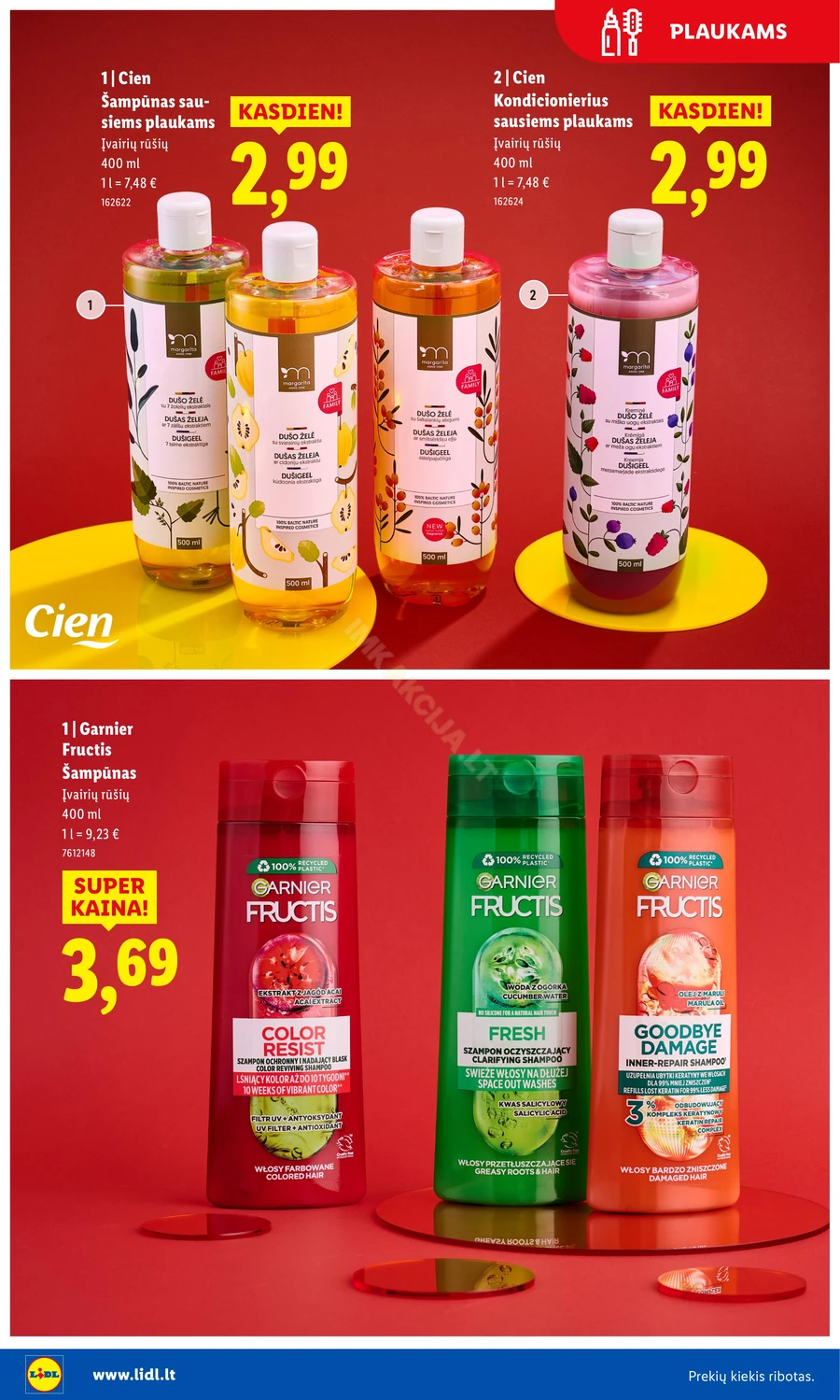 LIDL leidinys „Grožio festivalis” puslapis 16