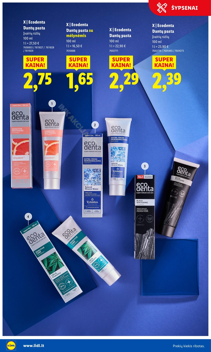 LIDL leidinys „Grožio festivalis” puslapis 24