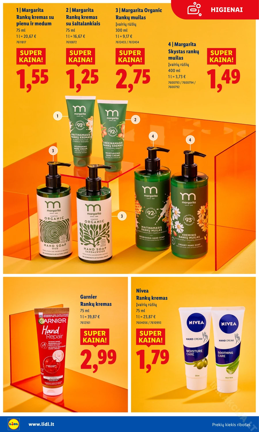 LIDL leidinys „Grožio festivalis” puslapis 34