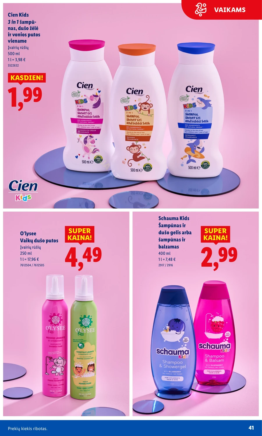 LIDL leidinys „Grožio festivalis” puslapis 41