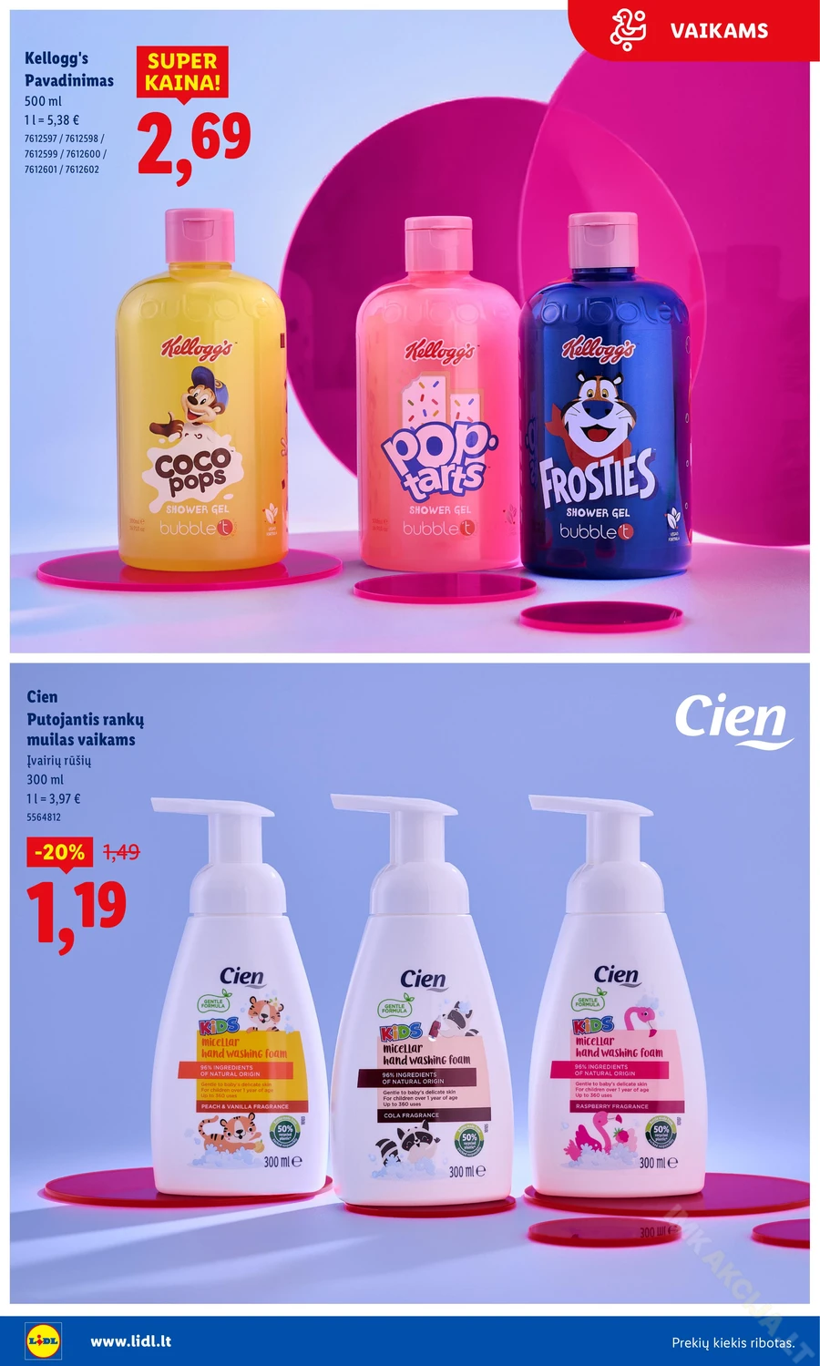 LIDL leidinys „Grožio festivalis” puslapis 42
