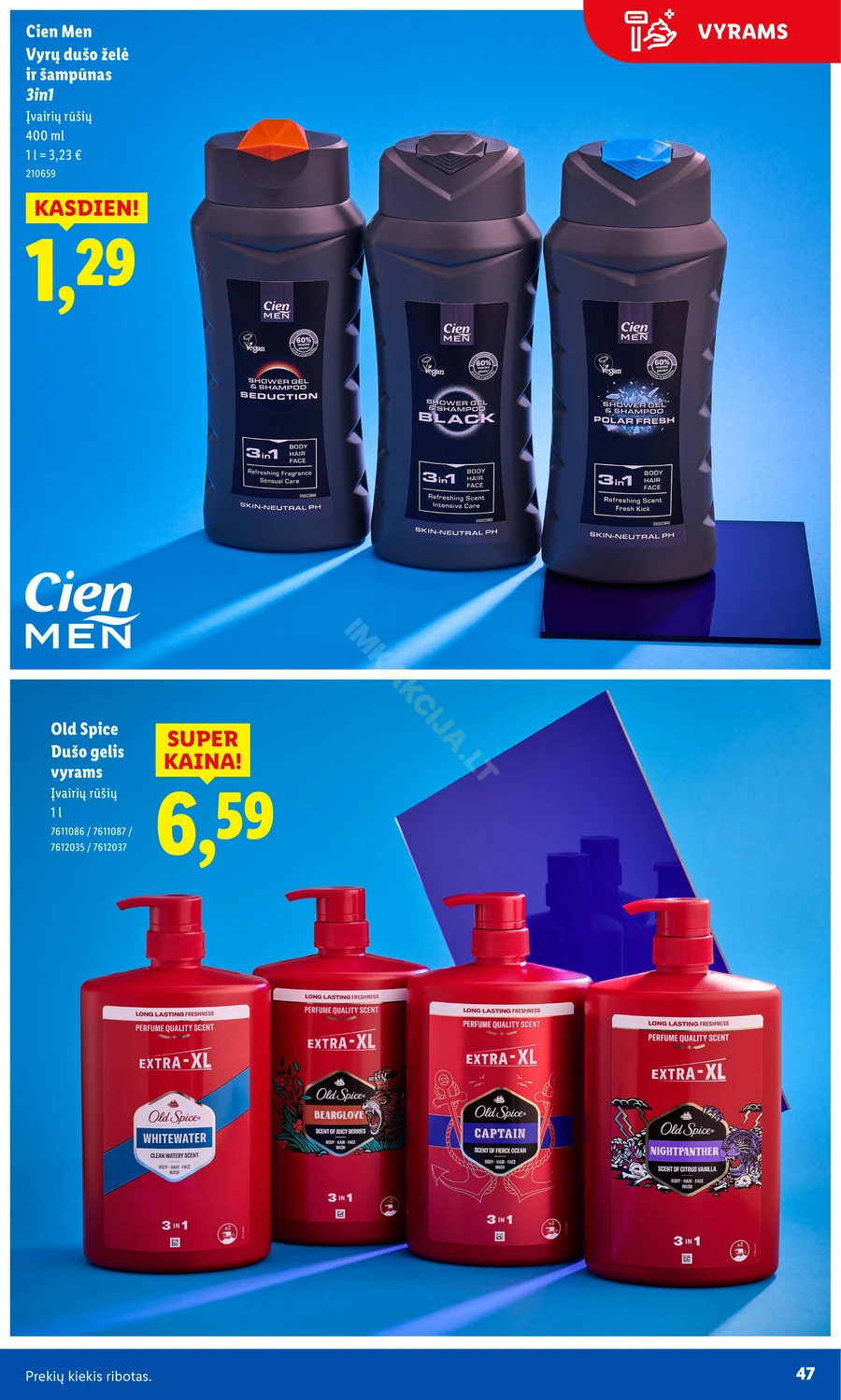 LIDL leidinys „Grožio festivalis” puslapis 47
