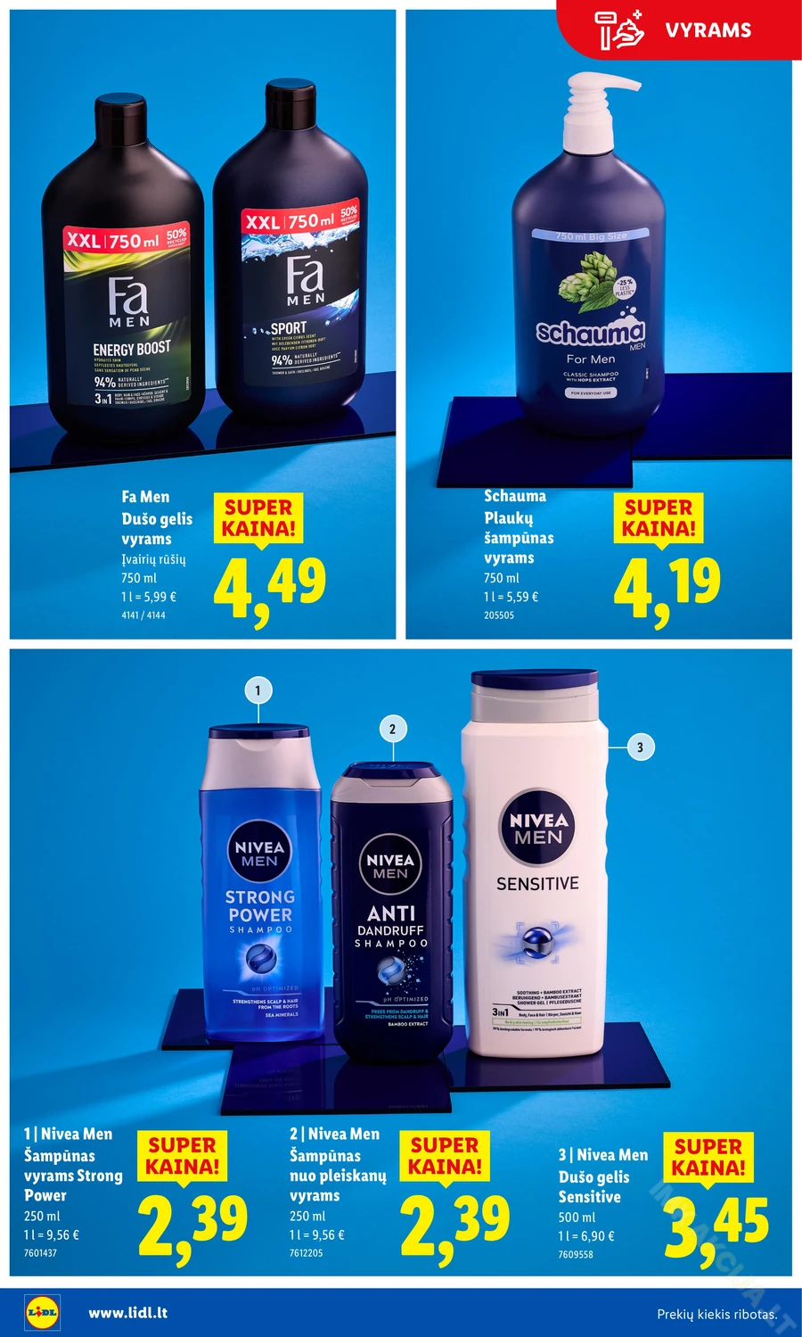 LIDL leidinys „Grožio festivalis” puslapis 48
