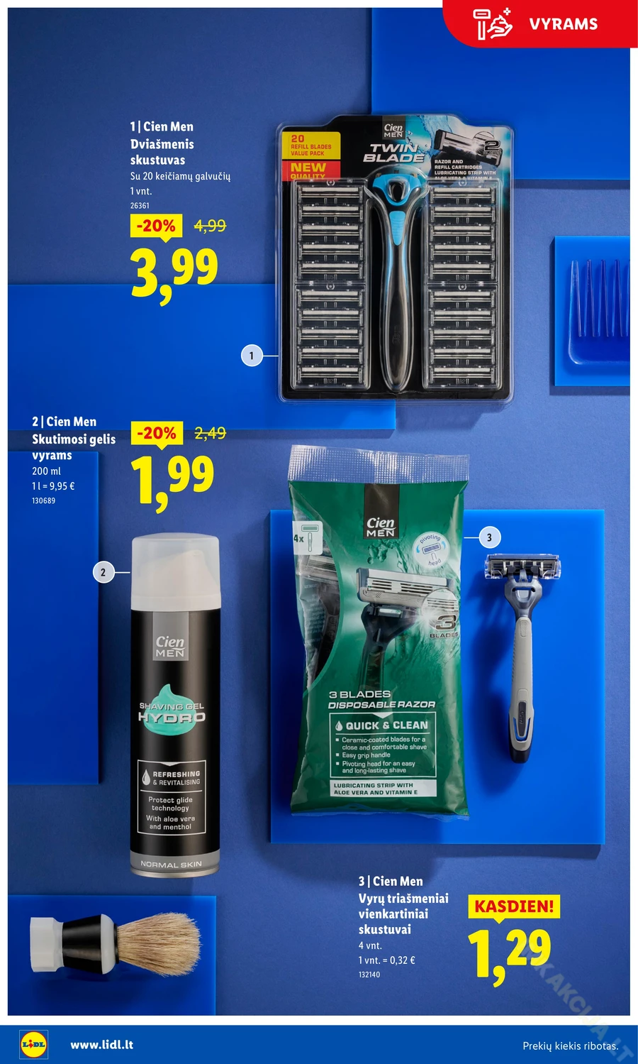 LIDL leidinys „Grožio festivalis” puslapis 50