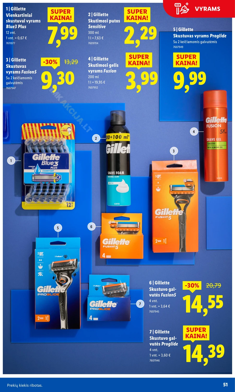 LIDL leidinys „Grožio festivalis” puslapis 51