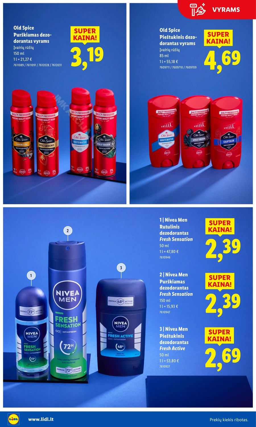 LIDL leidinys „Grožio festivalis” puslapis 52