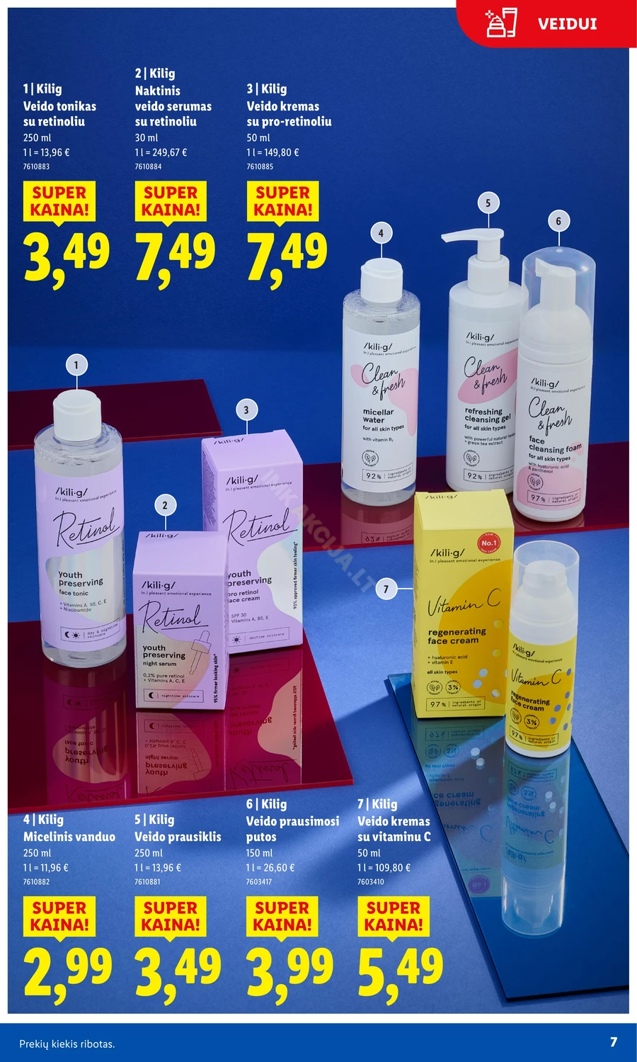 LIDL leidinys „Grožio festivalis” puslapis 7