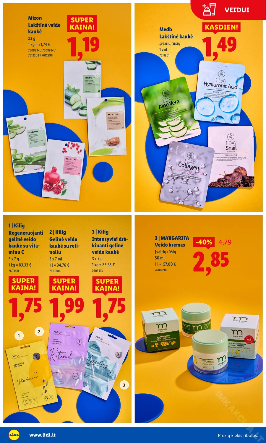 LIDL leidinys „Grožio festivalis” puslapis 8
