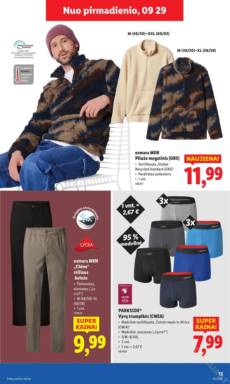LIDL ne maisto prekių pasiūlymai puslapis 13