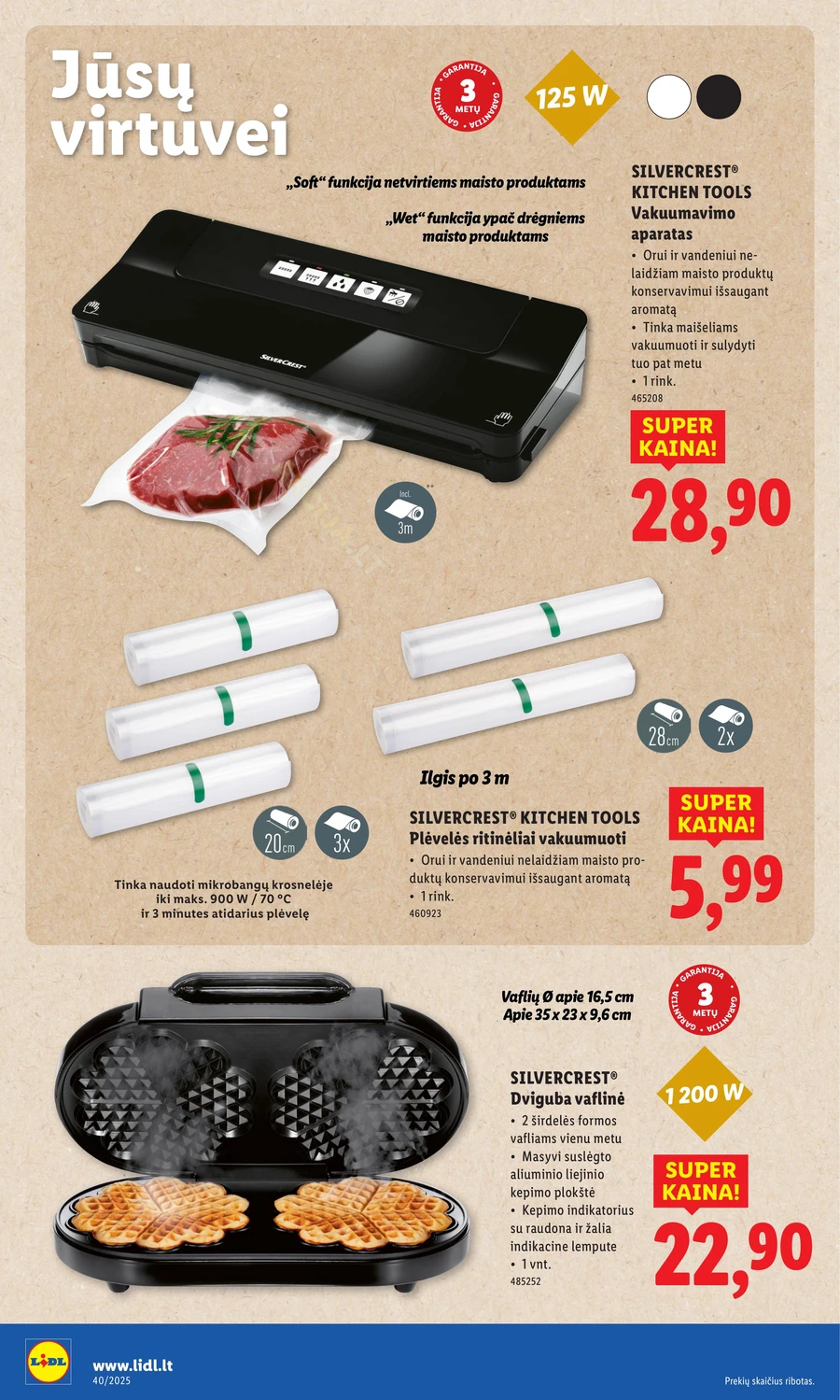 LIDL ne maisto prekių pasiūlymai puslapis 14