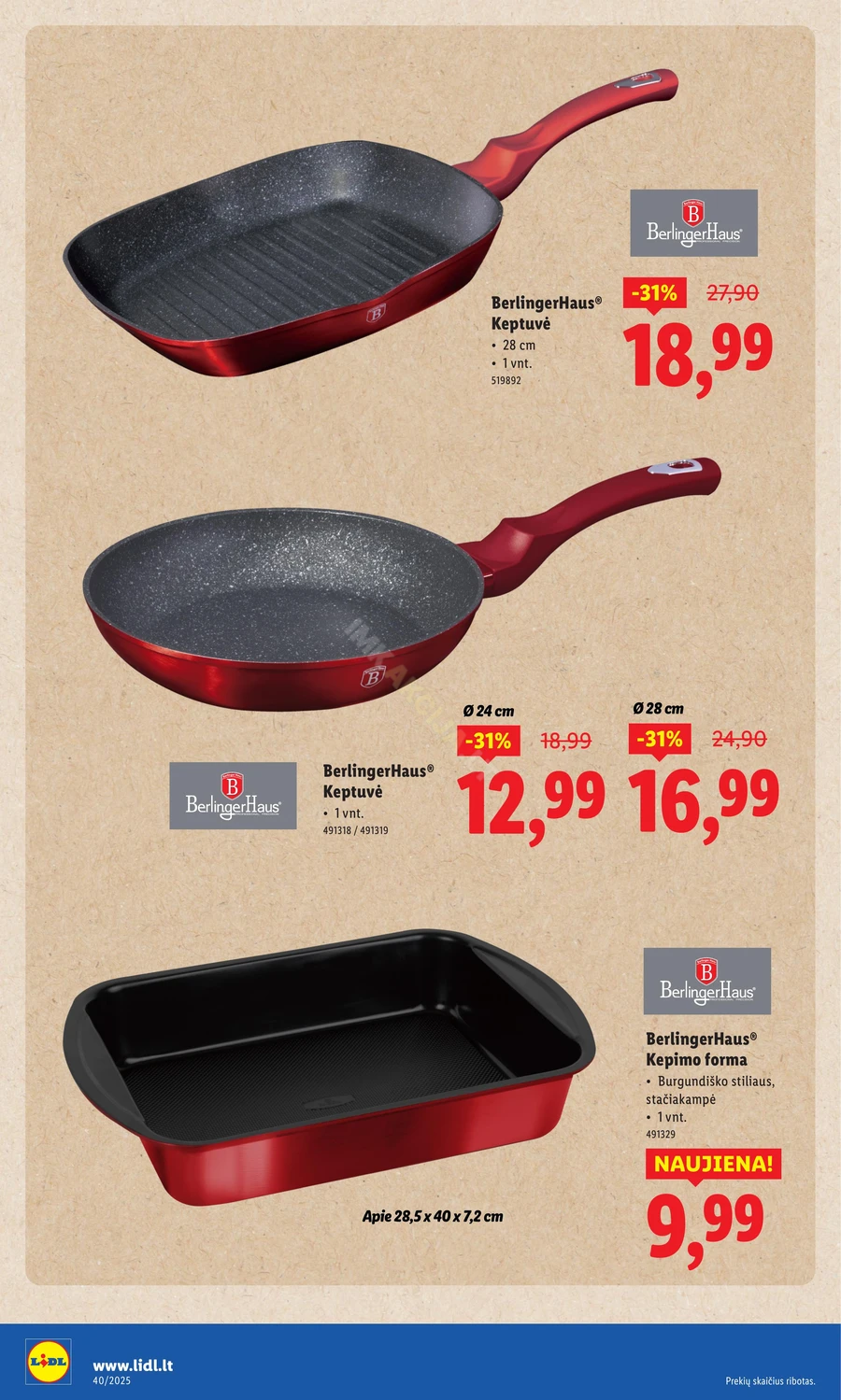 LIDL ne maisto prekių pasiūlymai puslapis 16