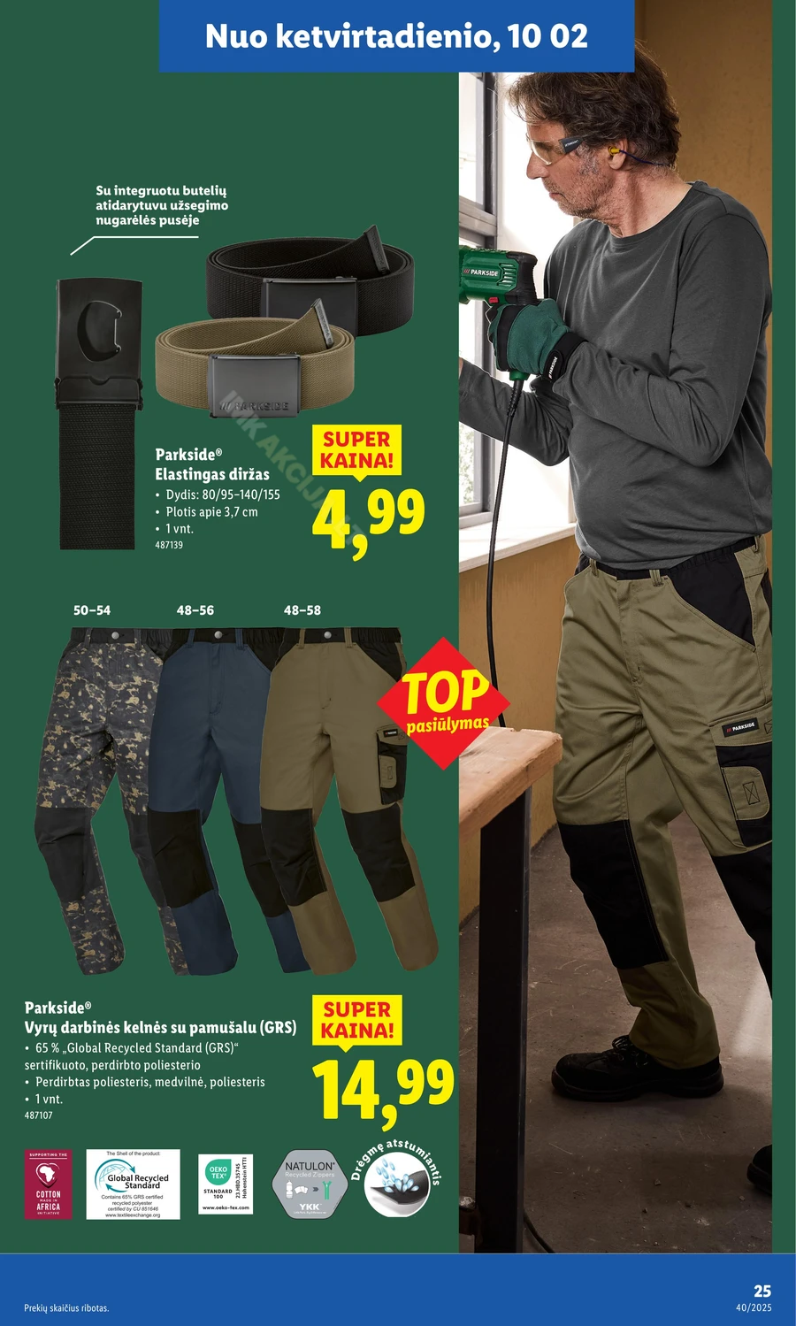 LIDL ne maisto prekių pasiūlymai puslapis 25