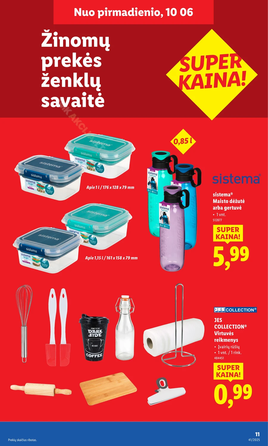LIDL ne maisto prekių akcijų leidinys puslapis 11