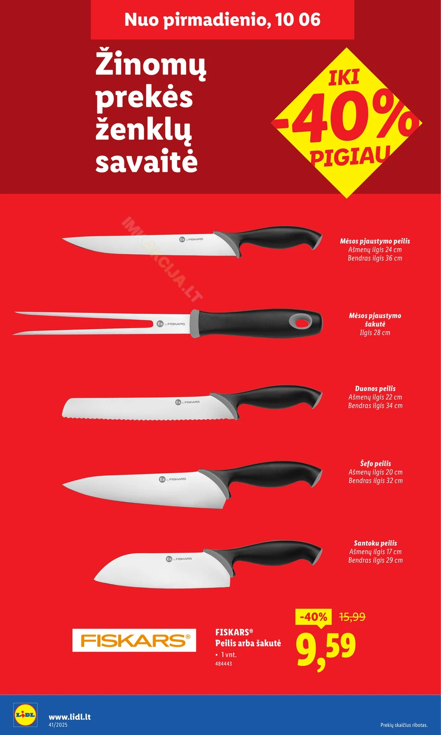 LIDL ne maisto prekių akcijų leidinys puslapis 8