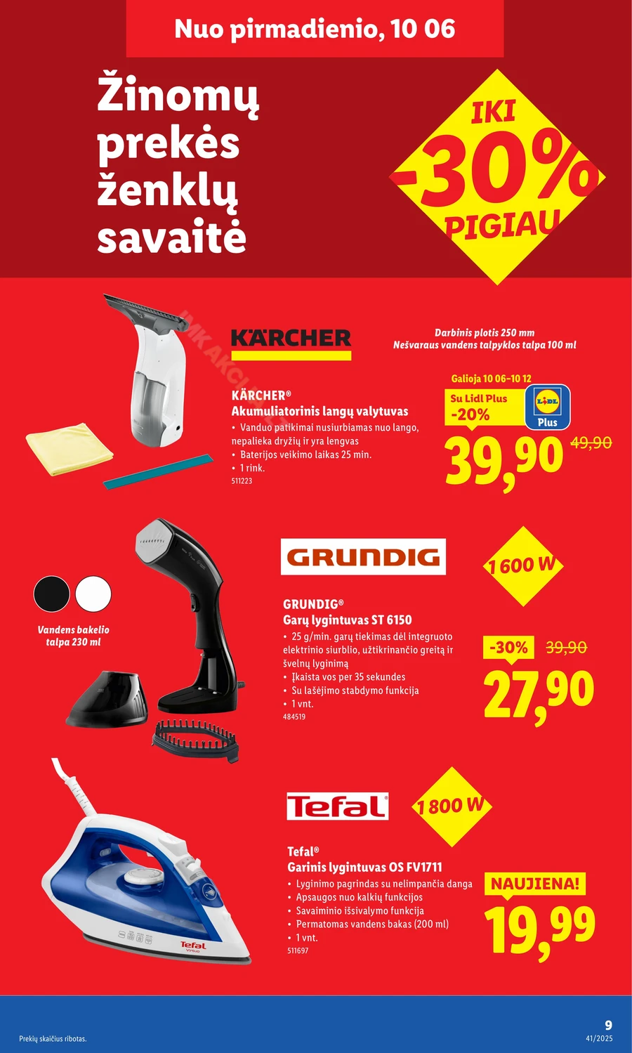 LIDL ne maisto prekių akcijų leidinys puslapis 9