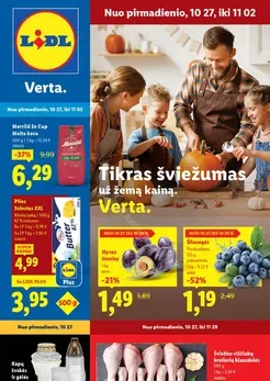 LIDL maisto prekių akcijų leidinys