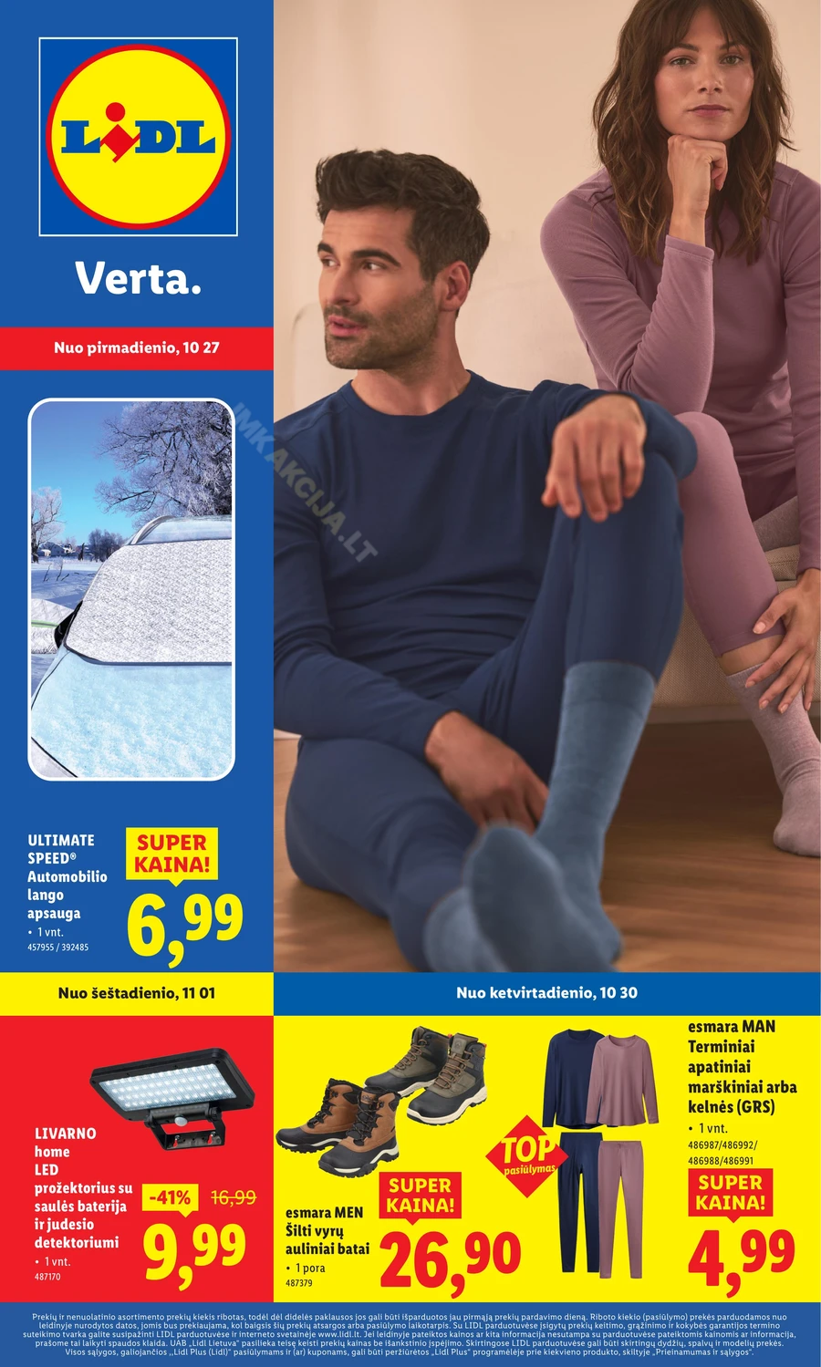 LIDL ne maisto prekių akcijų leidinys puslapis 1