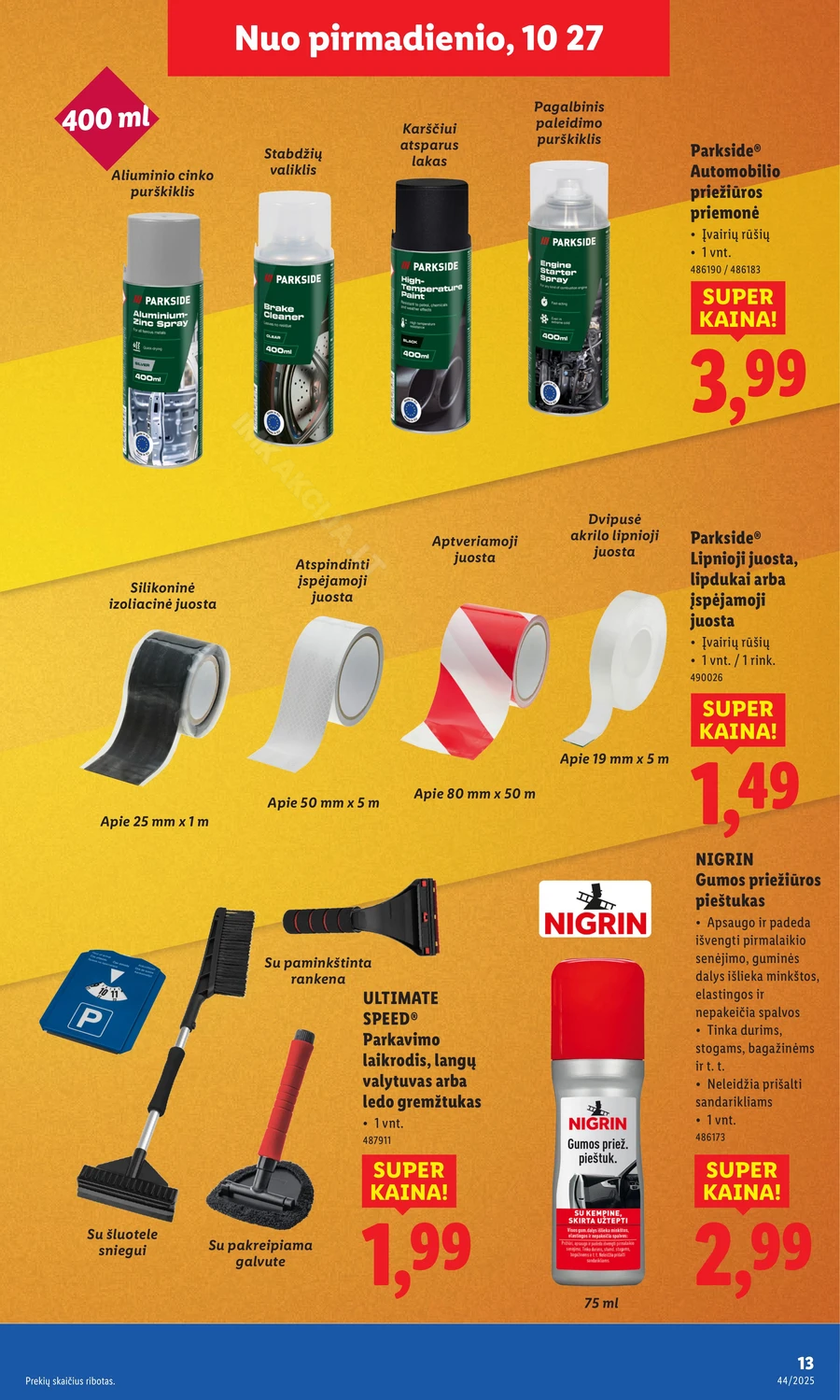 LIDL ne maisto prekių akcijų leidinys puslapis 13