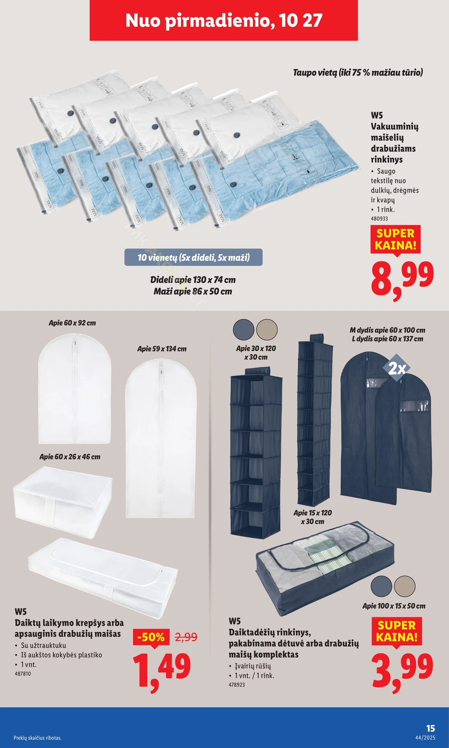 LIDL ne maisto prekių akcijų leidinys puslapis 15