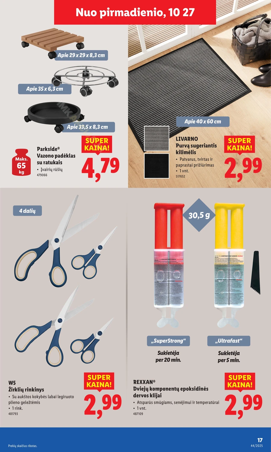 LIDL ne maisto prekių akcijų leidinys puslapis 17