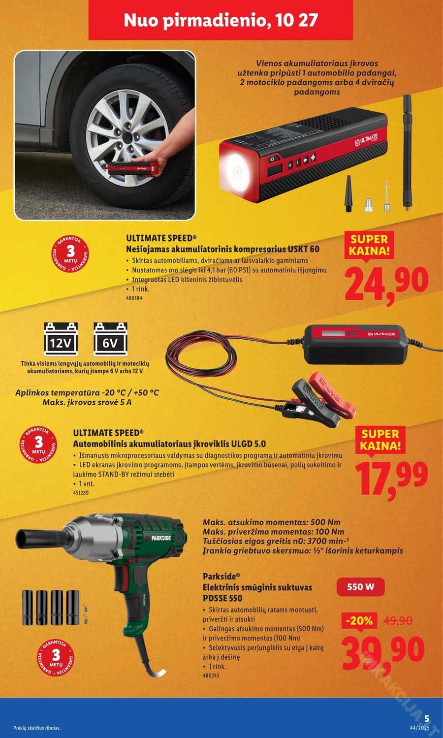 LIDL ne maisto prekių akcijų leidinys puslapis 5