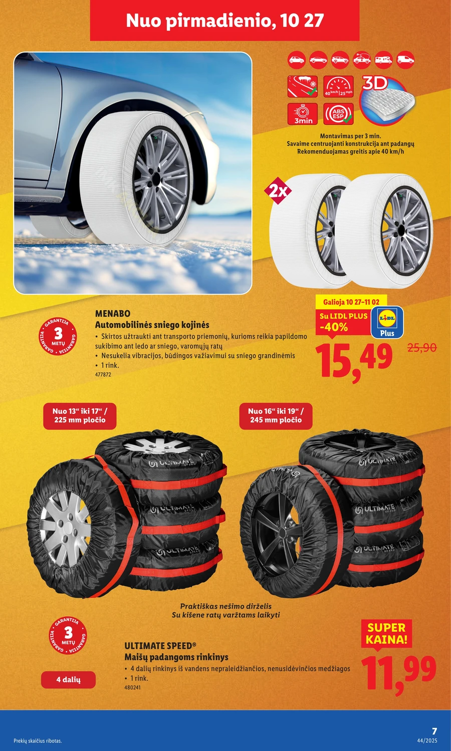 LIDL ne maisto prekių akcijų leidinys puslapis 7