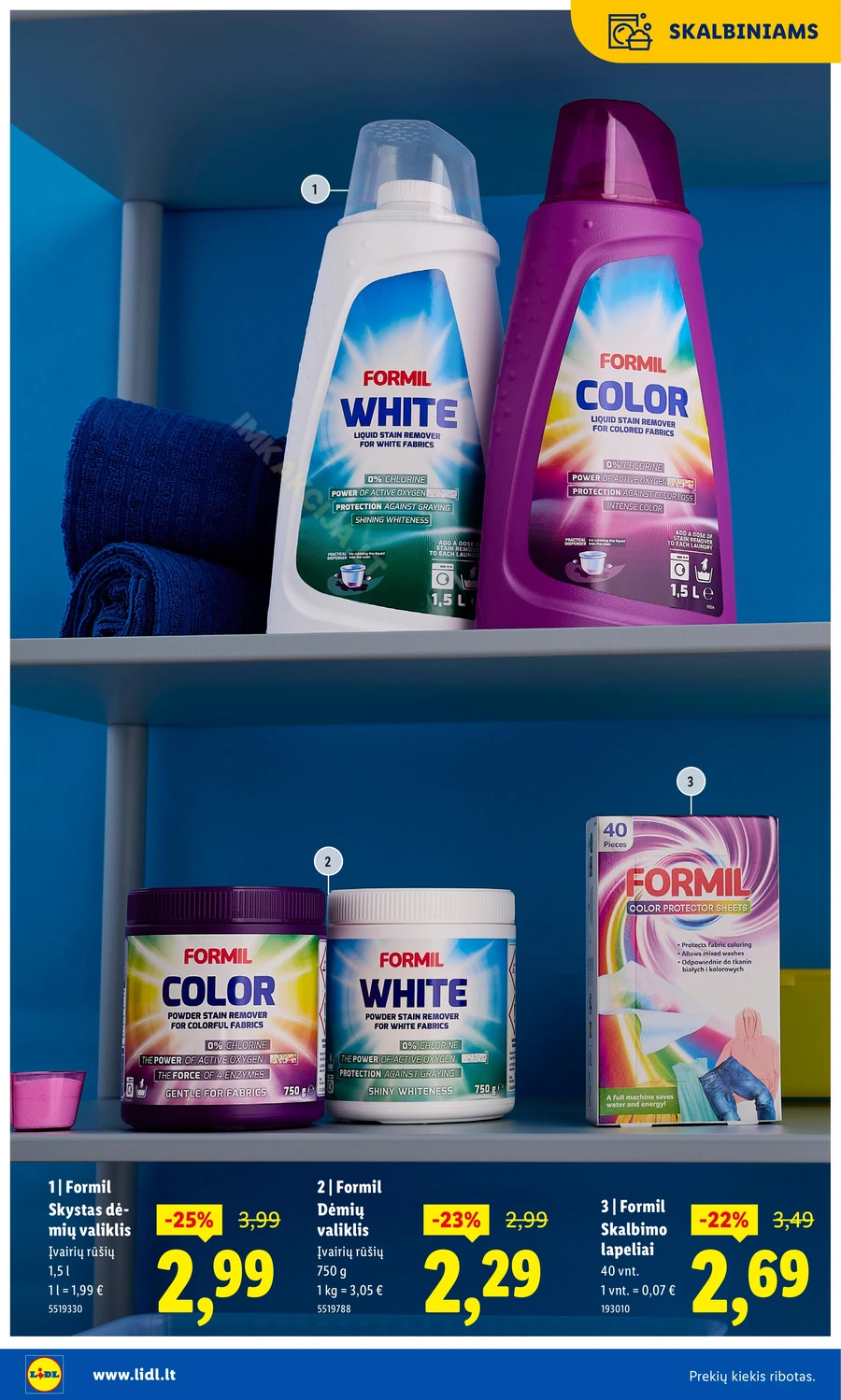 LIDL leidinys „Švaros festivalis” puslapis 12