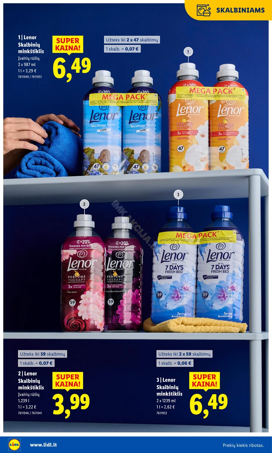 LIDL leidinys „Švaros festivalis” puslapis 14