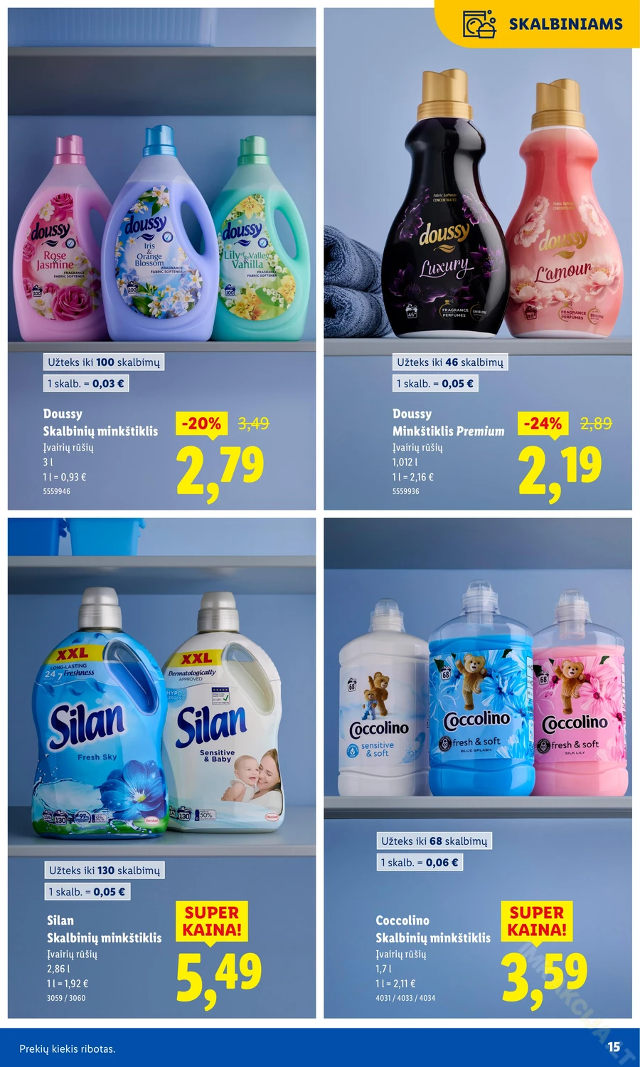 LIDL leidinys „Švaros festivalis” puslapis 15