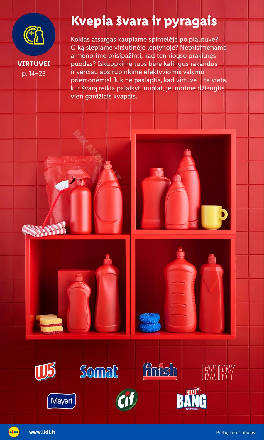 LIDL leidinys „Švaros festivalis” puslapis 16
