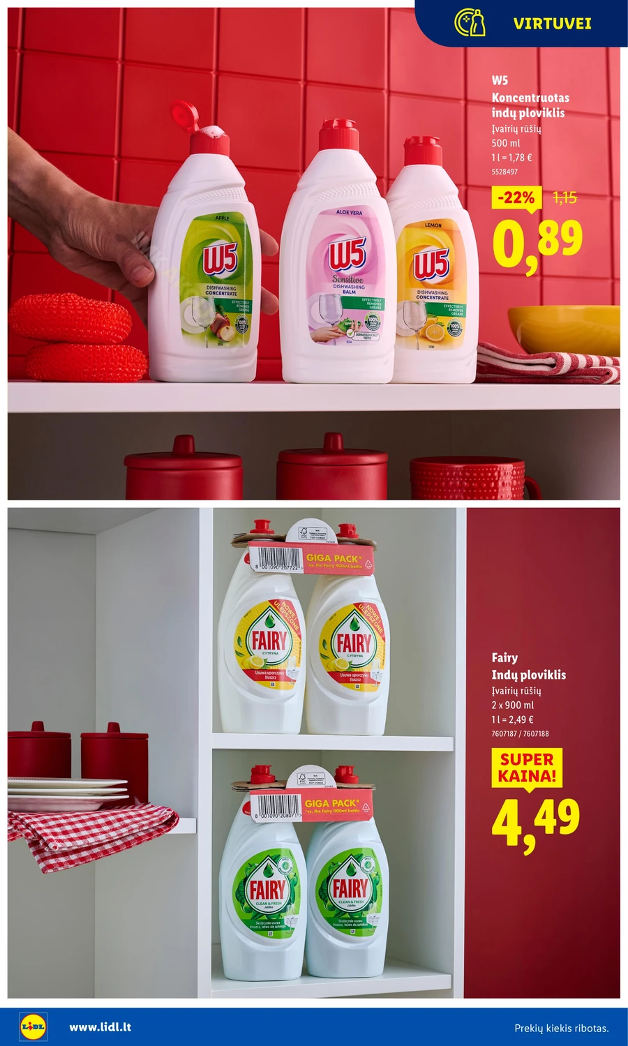 LIDL leidinys „Švaros festivalis” puslapis 18