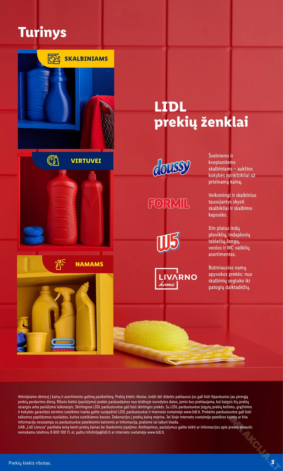 LIDL leidinys „Švaros festivalis” puslapis 3