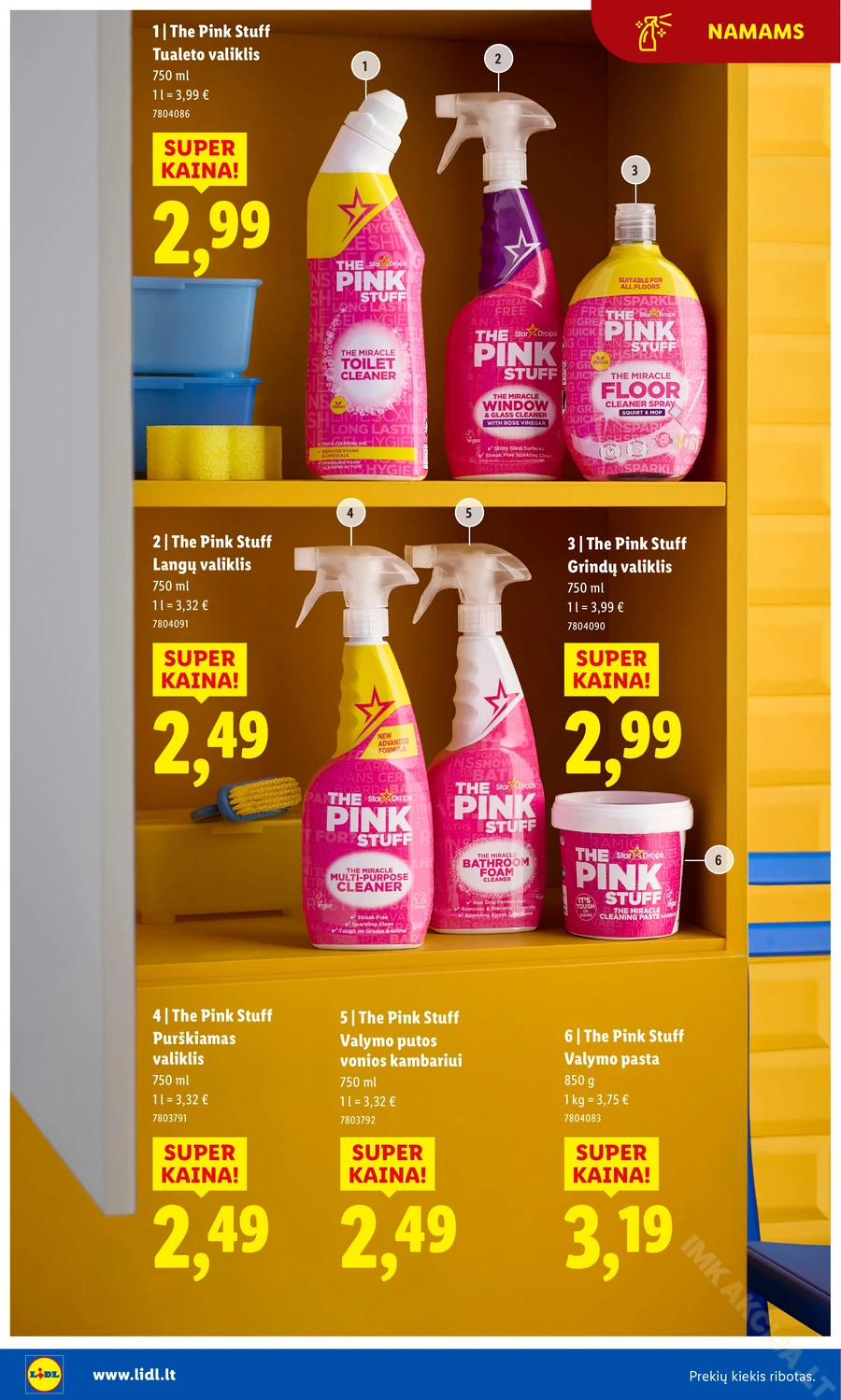 LIDL leidinys „Švaros festivalis” puslapis 28