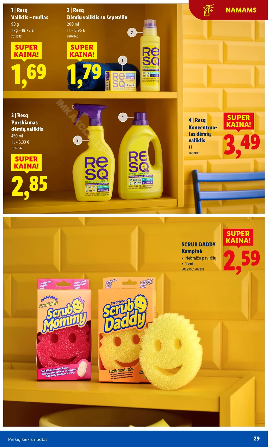 LIDL leidinys „Švaros festivalis” puslapis 29