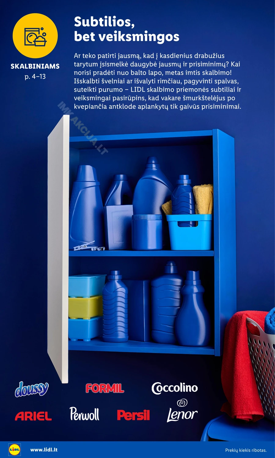 LIDL leidinys „Švaros festivalis” puslapis 4