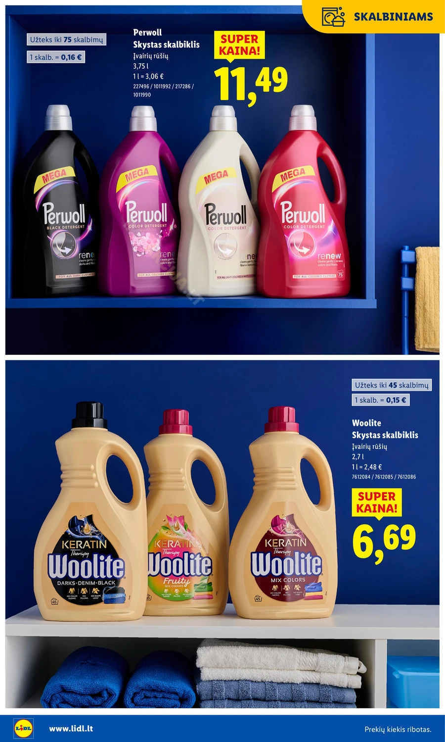 LIDL leidinys „Švaros festivalis” puslapis 6