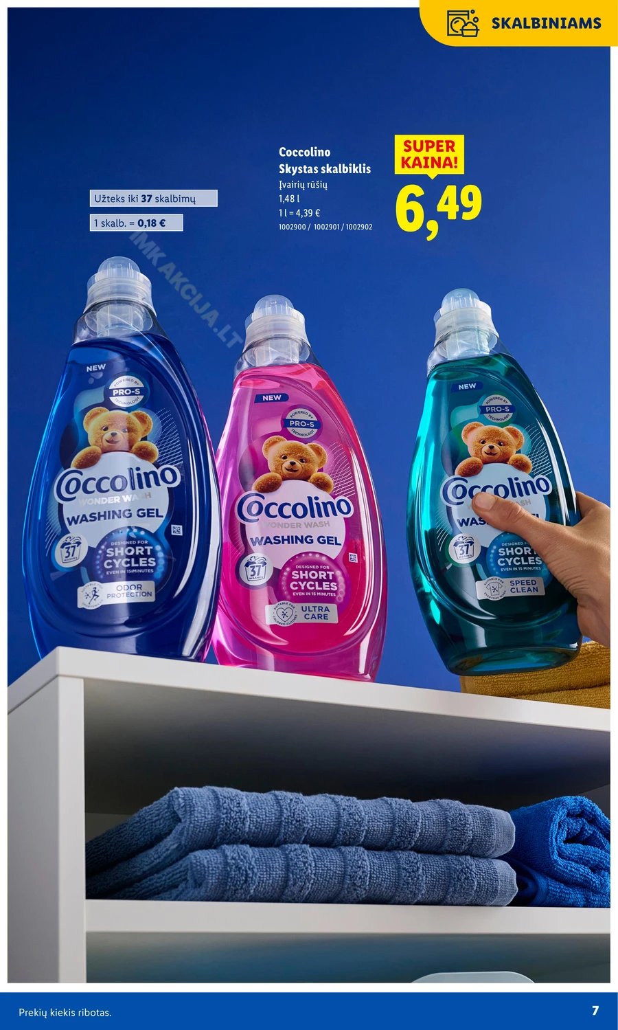 LIDL leidinys „Švaros festivalis” puslapis 7