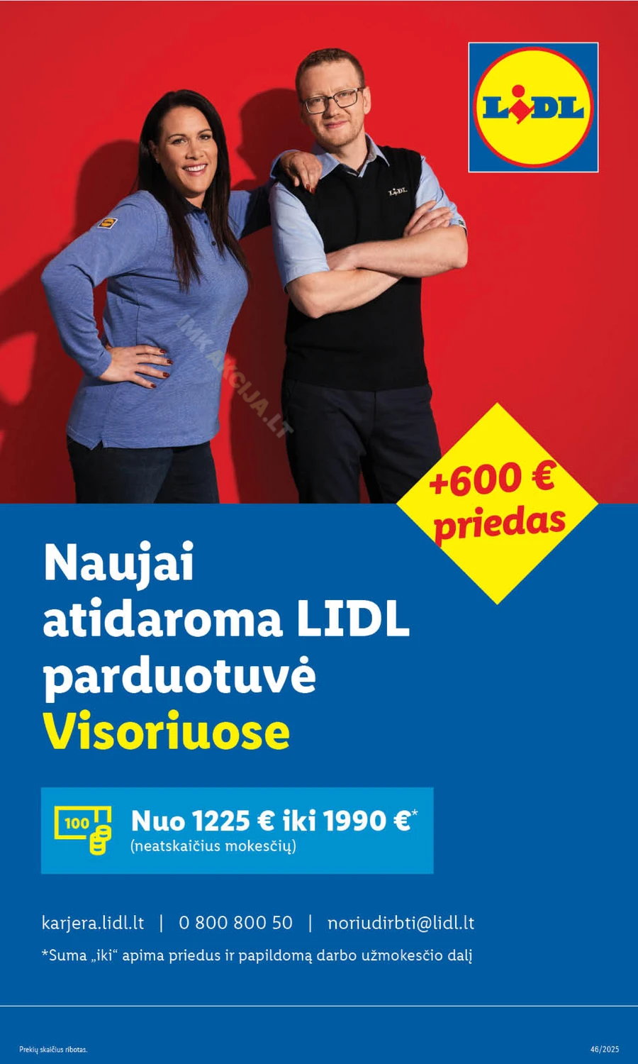 LIDL maisto prekių akcijų leidinys nuo ketvirtadienio puslapis 13
