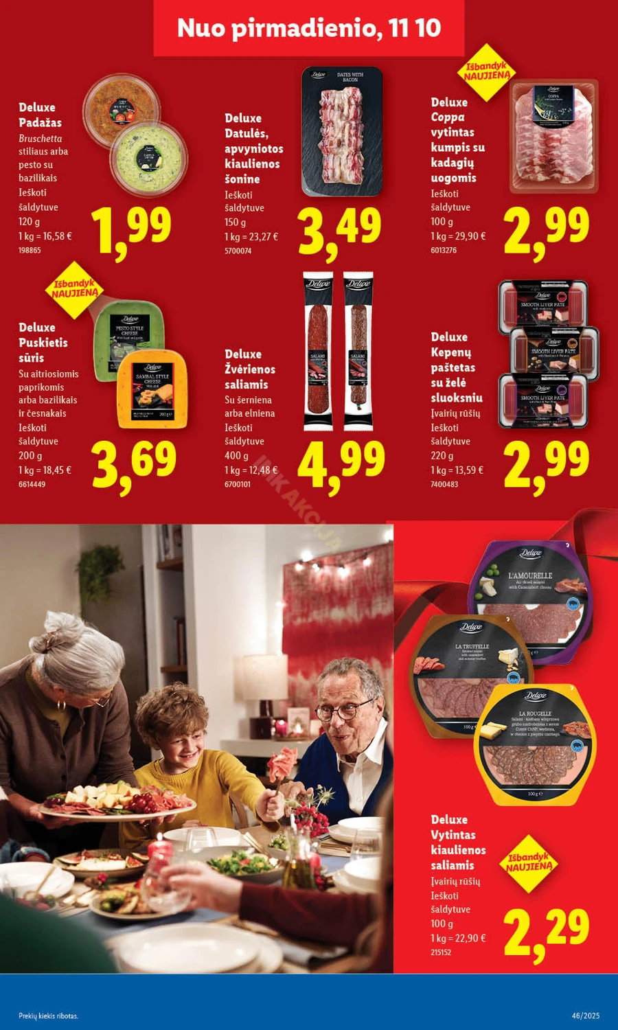 LIDL maisto prekių akcijų leidinys nuo ketvirtadienio puslapis 17