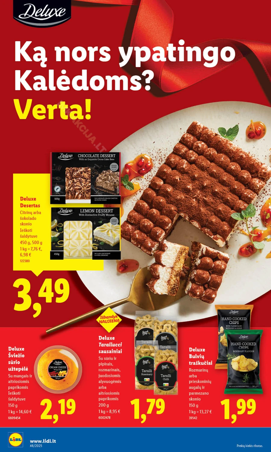 LIDL maisto prekių akcijų leidinys nuo ketvirtadienio puslapis 18