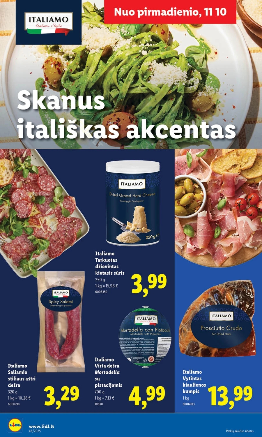 LIDL maisto prekių akcijų leidinys nuo ketvirtadienio puslapis 20