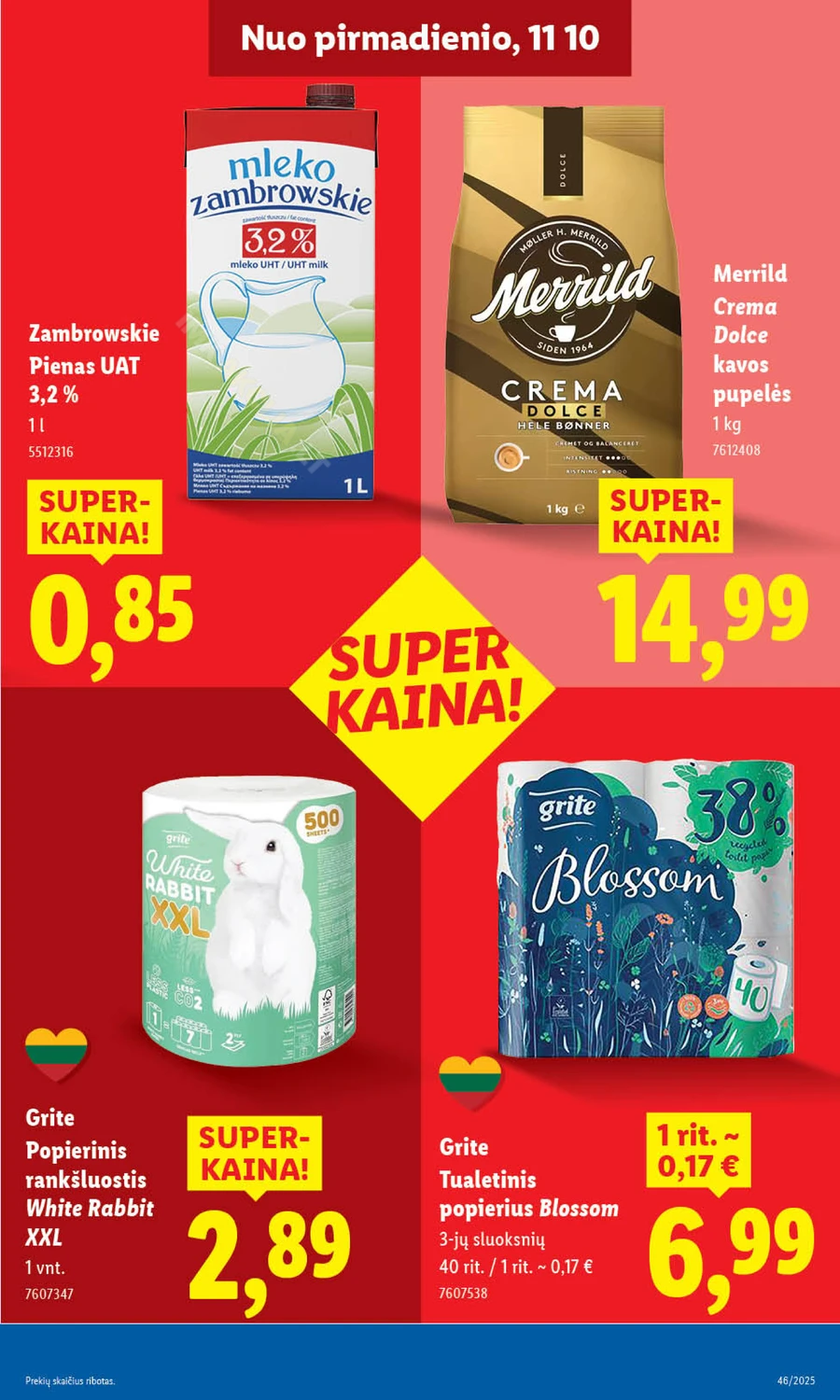 LIDL maisto prekių akcijų leidinys nuo ketvirtadienio puslapis 25