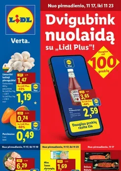 LIDL maisto prekių akcijų leidinys