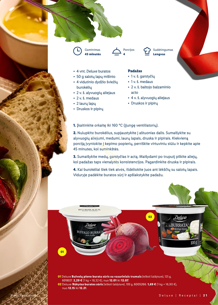 LIDL leidinys „Kalėdų stalui” puslapis 21