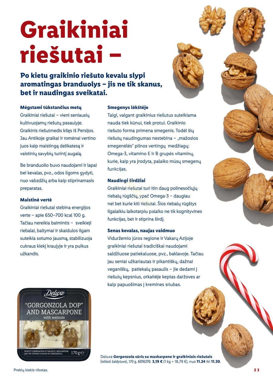 LIDL leidinys „Kalėdų stalui” puslapis 23