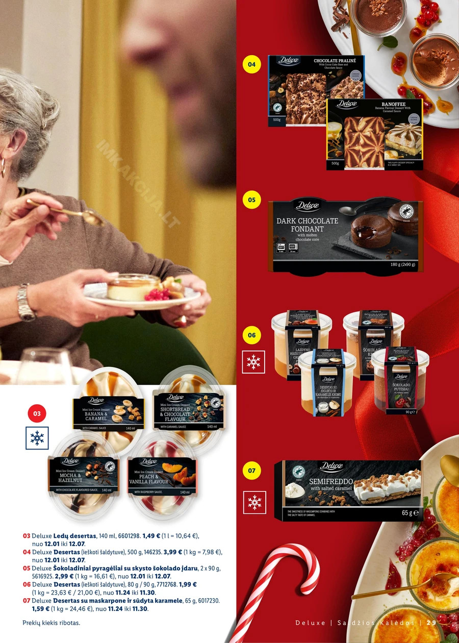 LIDL leidinys „Kalėdų stalui” puslapis 29