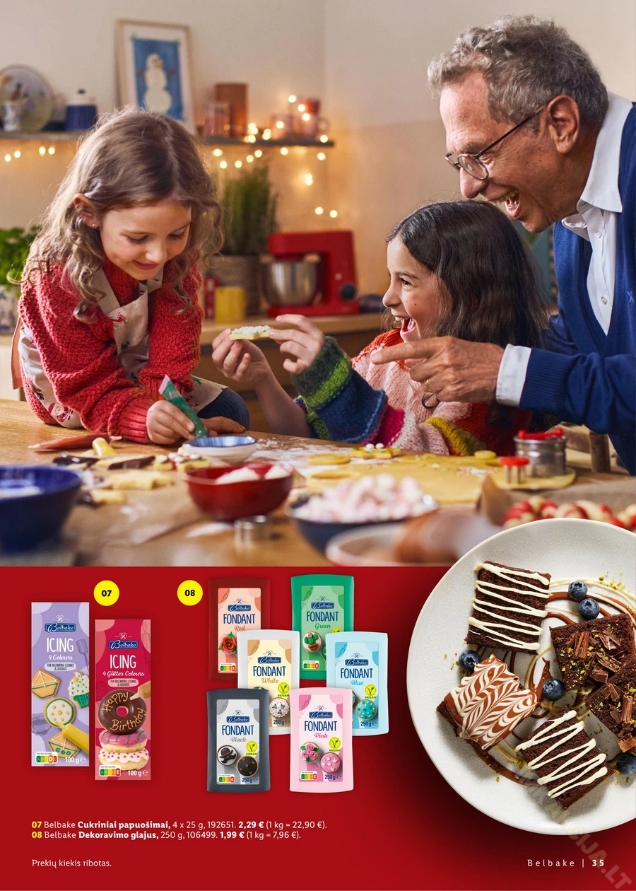 LIDL leidinys „Kalėdų stalui” puslapis 35