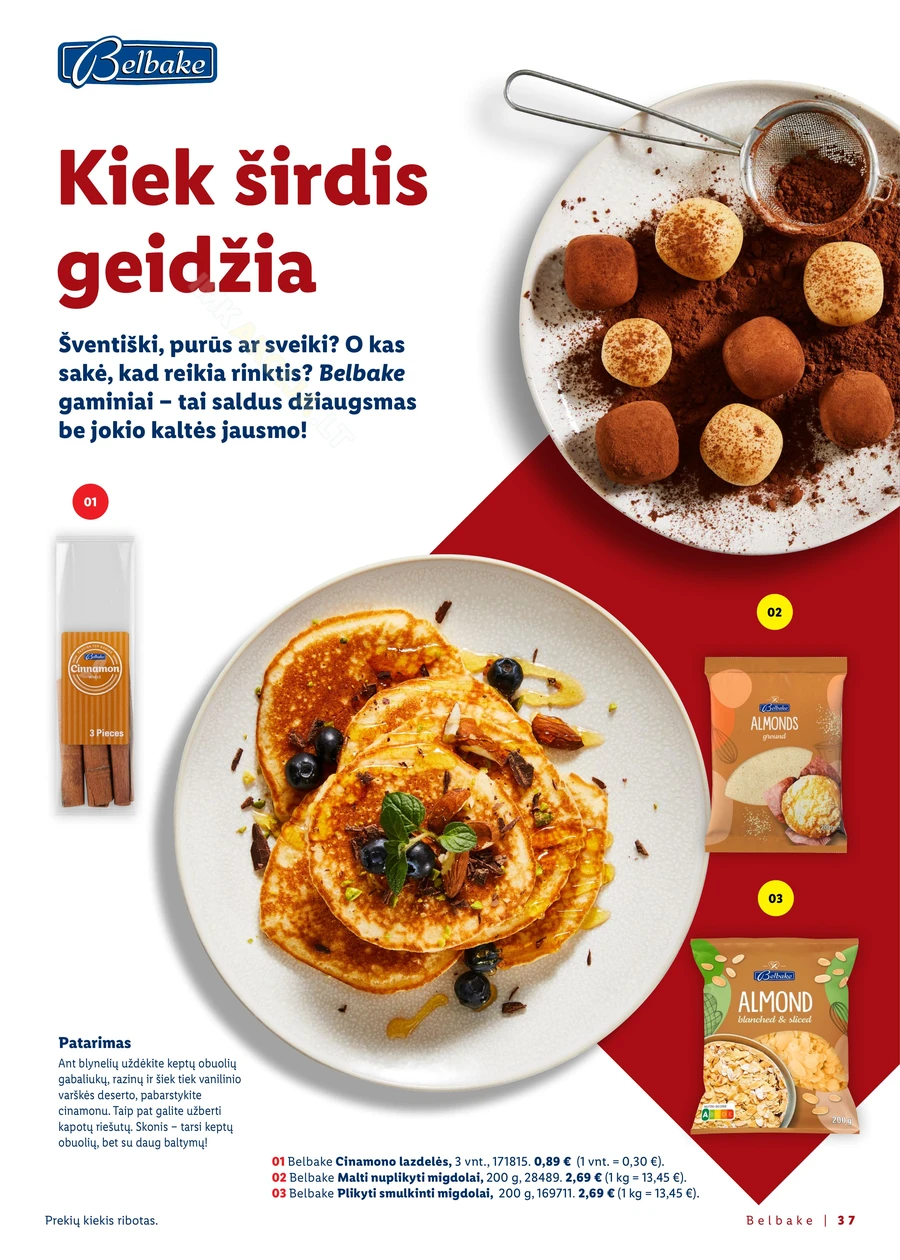 LIDL leidinys „Kalėdų stalui” puslapis 37