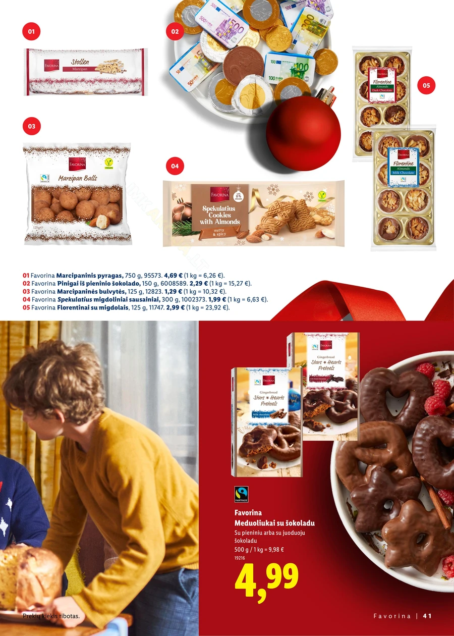 LIDL leidinys „Kalėdų stalui” puslapis 41