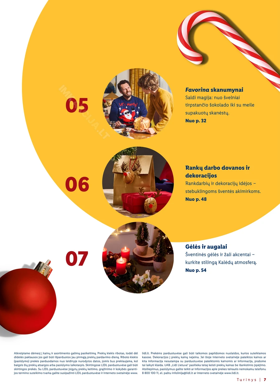 LIDL leidinys „Kalėdų stalui” puslapis 7